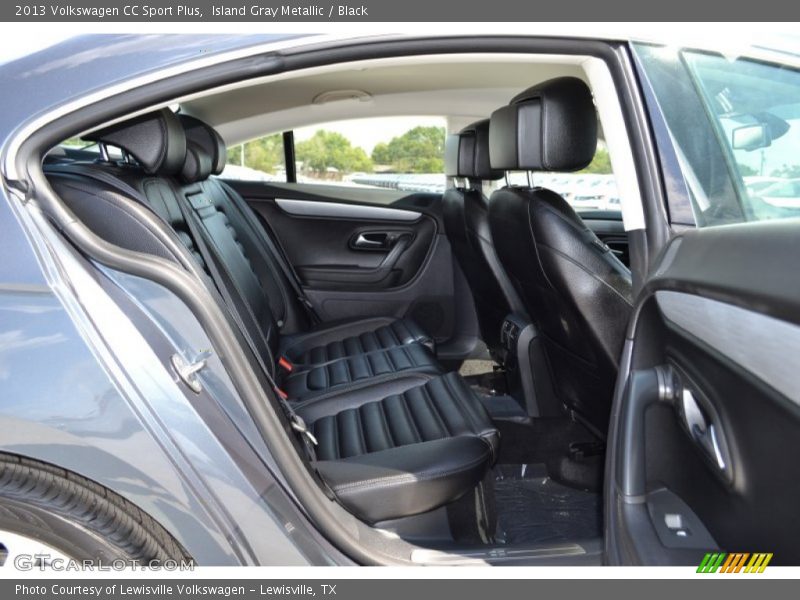Island Gray Metallic / Black 2013 Volkswagen CC Sport Plus