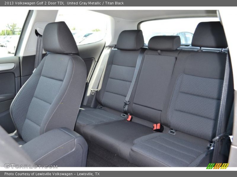 United Gray Metallic / Titan Black 2013 Volkswagen Golf 2 Door TDI