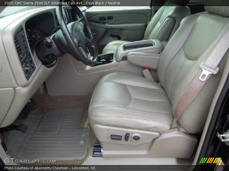 Onyx Black / Neutral 2005 GMC Sierra 1500 SLT Extended Cab 4x4