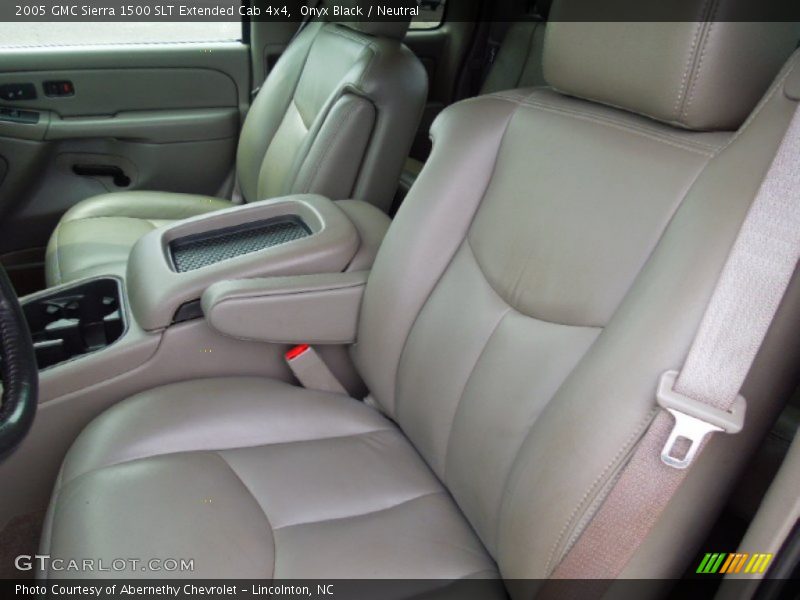 Onyx Black / Neutral 2005 GMC Sierra 1500 SLT Extended Cab 4x4