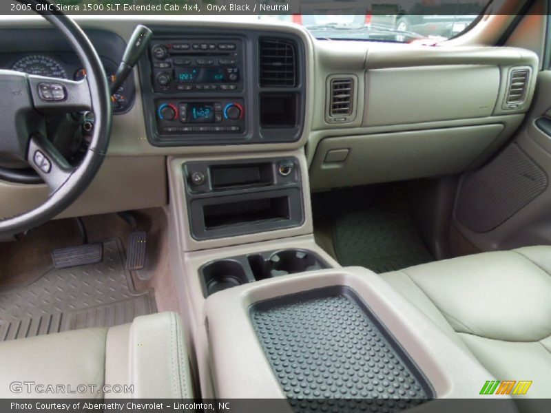 Onyx Black / Neutral 2005 GMC Sierra 1500 SLT Extended Cab 4x4