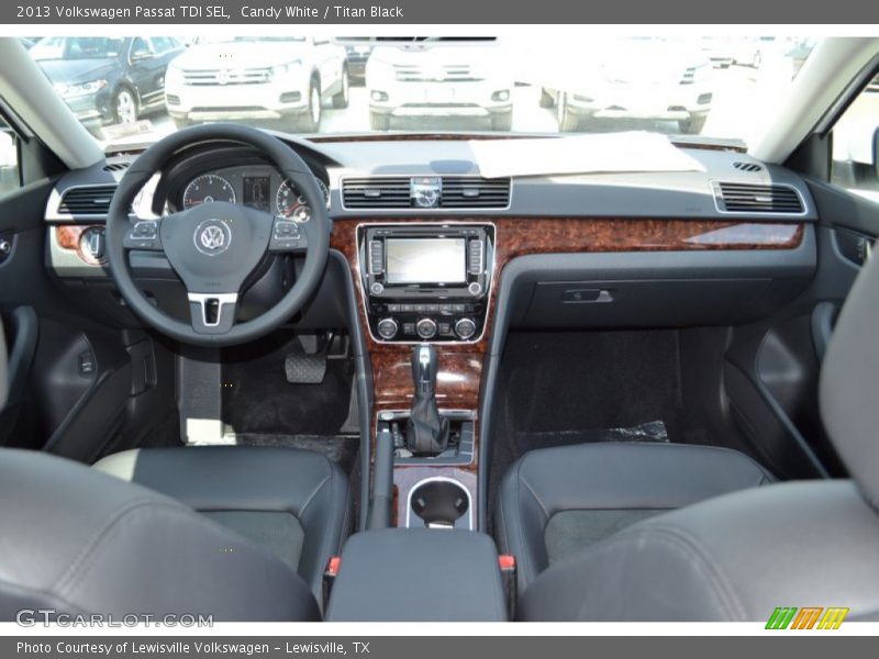 Dashboard of 2013 Passat TDI SEL