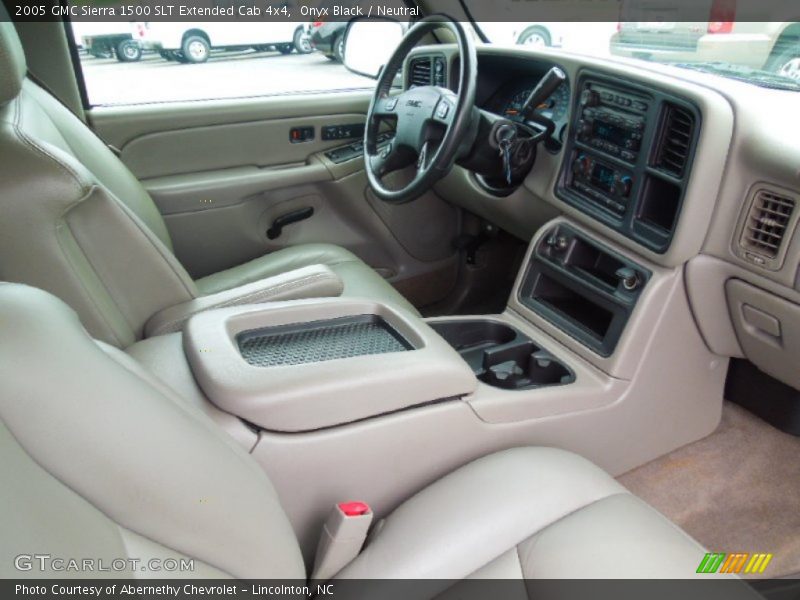 Onyx Black / Neutral 2005 GMC Sierra 1500 SLT Extended Cab 4x4