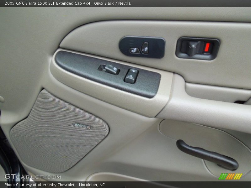 Onyx Black / Neutral 2005 GMC Sierra 1500 SLT Extended Cab 4x4