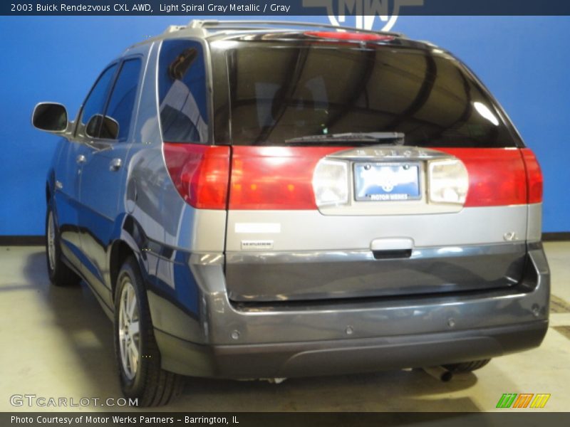 Light Spiral Gray Metallic / Gray 2003 Buick Rendezvous CXL AWD