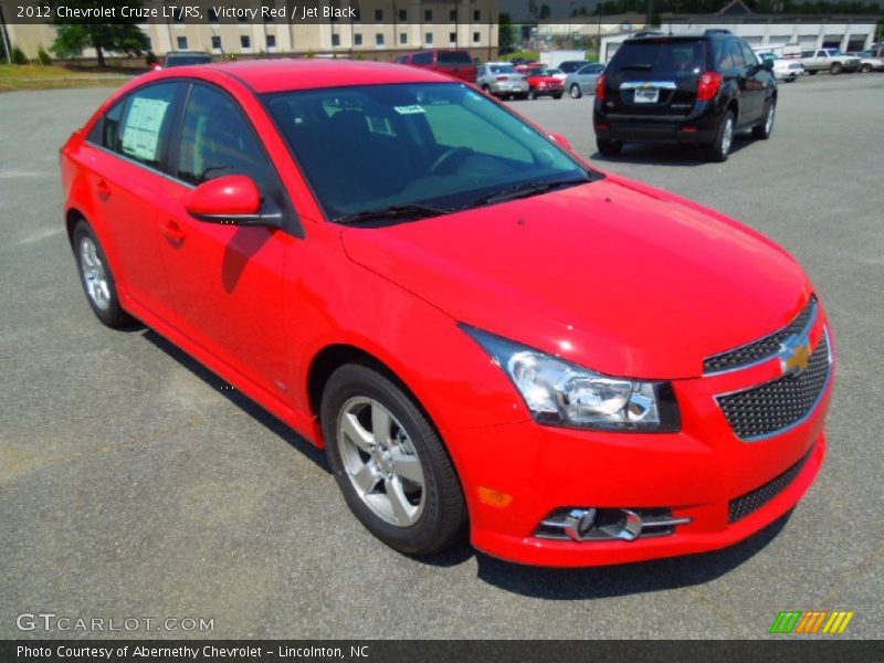 Victory Red / Jet Black 2012 Chevrolet Cruze LT/RS