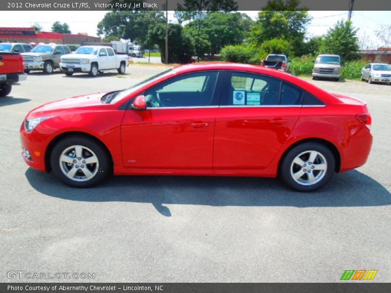 Victory Red / Jet Black 2012 Chevrolet Cruze LT/RS