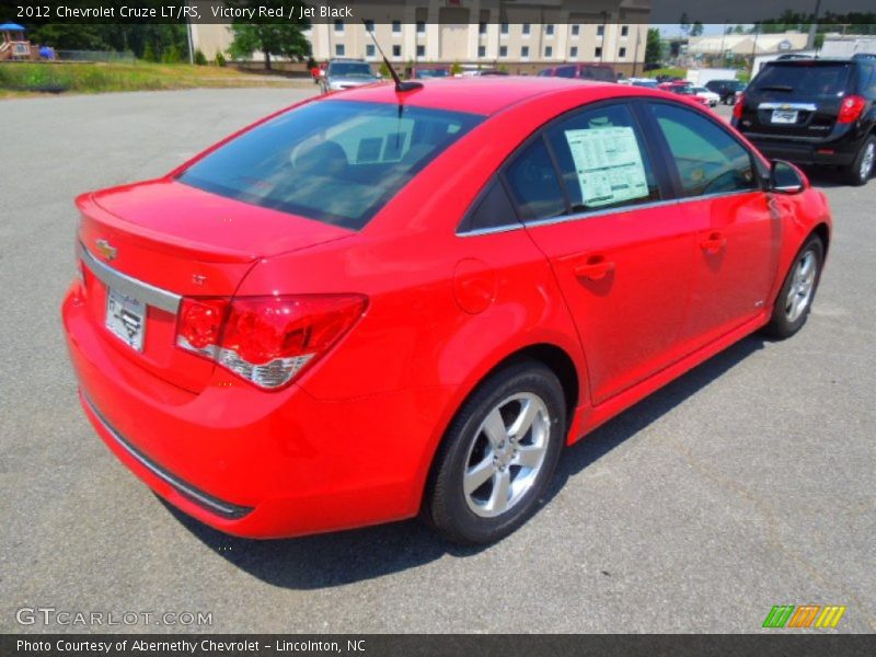 Victory Red / Jet Black 2012 Chevrolet Cruze LT/RS