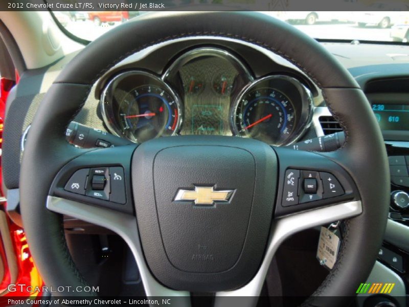 Victory Red / Jet Black 2012 Chevrolet Cruze LT/RS