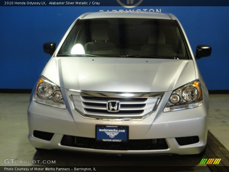 Alabaster Silver Metallic / Gray 2010 Honda Odyssey LX