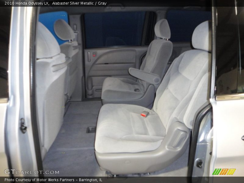 Alabaster Silver Metallic / Gray 2010 Honda Odyssey LX