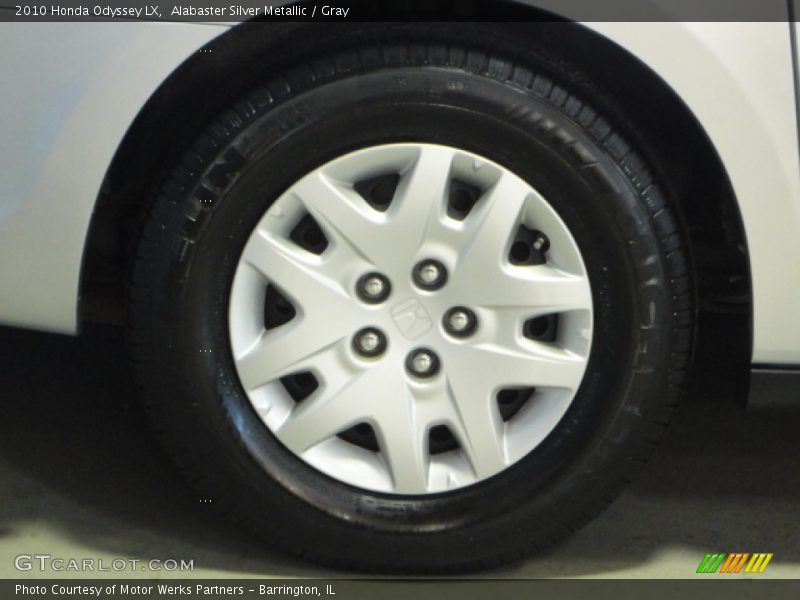 Alabaster Silver Metallic / Gray 2010 Honda Odyssey LX