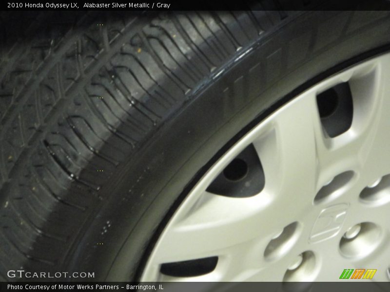 Alabaster Silver Metallic / Gray 2010 Honda Odyssey LX