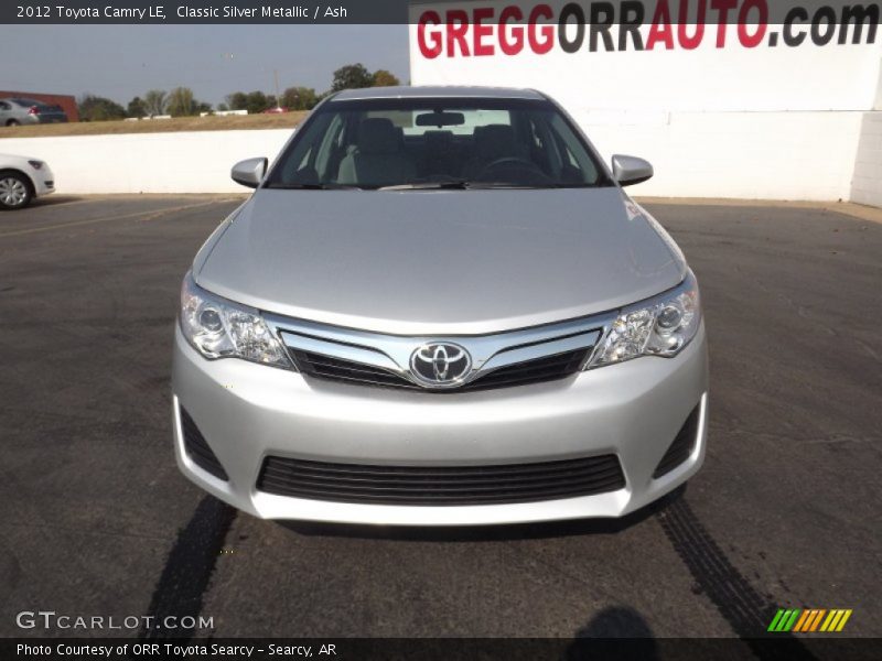 Classic Silver Metallic / Ash 2012 Toyota Camry LE