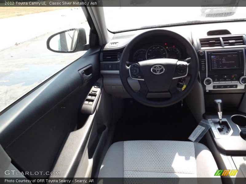 Classic Silver Metallic / Ash 2012 Toyota Camry LE