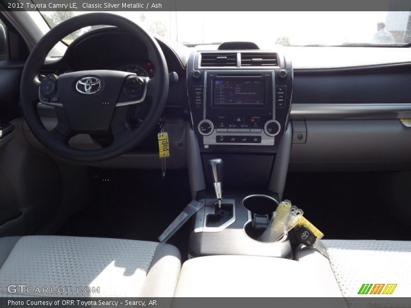 Classic Silver Metallic / Ash 2012 Toyota Camry LE