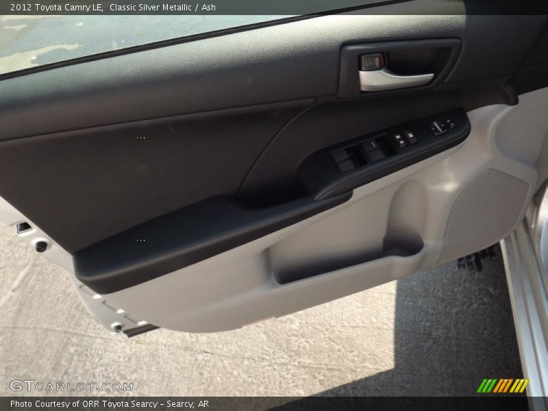 Classic Silver Metallic / Ash 2012 Toyota Camry LE