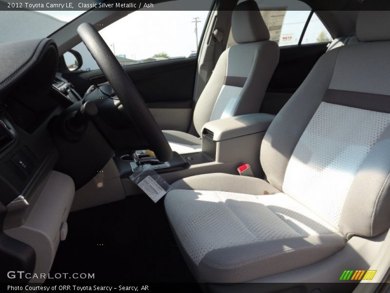 Classic Silver Metallic / Ash 2012 Toyota Camry LE