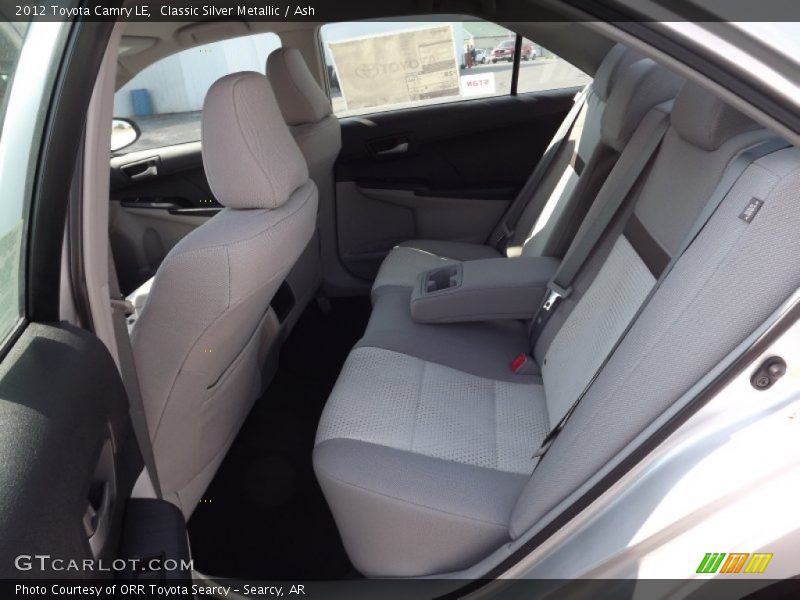 Classic Silver Metallic / Ash 2012 Toyota Camry LE