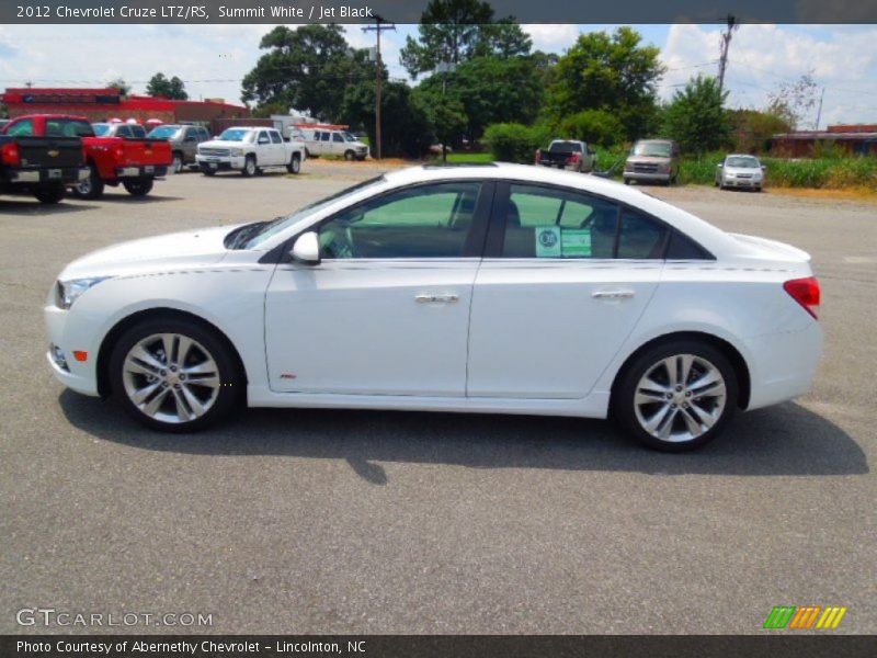 Summit White / Jet Black 2012 Chevrolet Cruze LTZ/RS