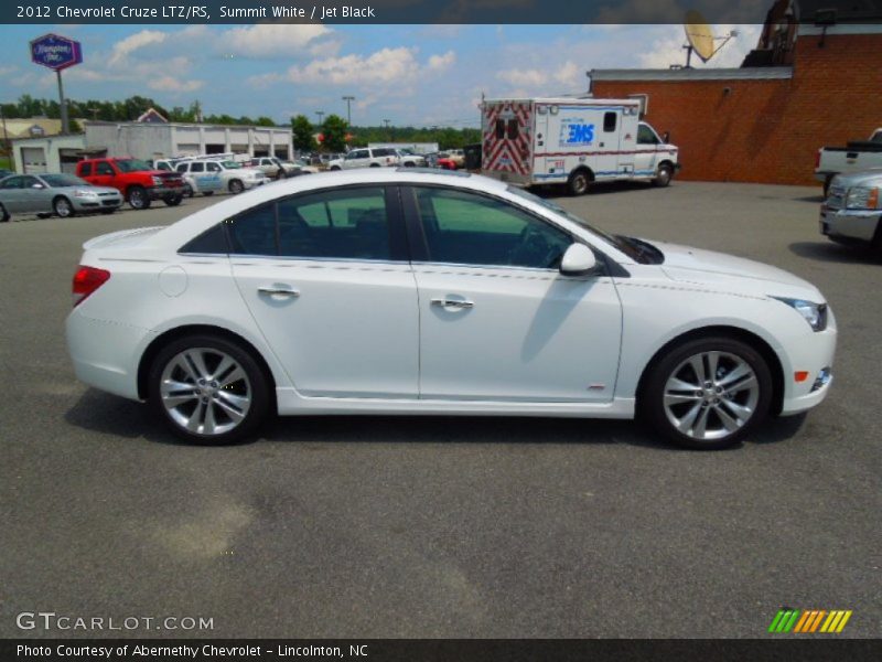 Summit White / Jet Black 2012 Chevrolet Cruze LTZ/RS