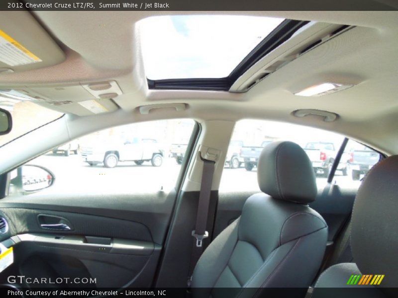 Summit White / Jet Black 2012 Chevrolet Cruze LTZ/RS