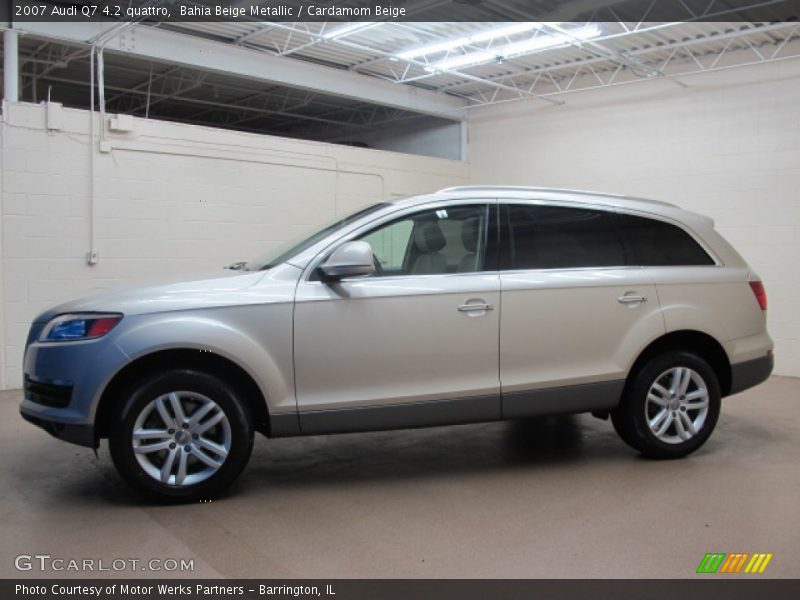 Bahia Beige Metallic / Cardamom Beige 2007 Audi Q7 4.2 quattro