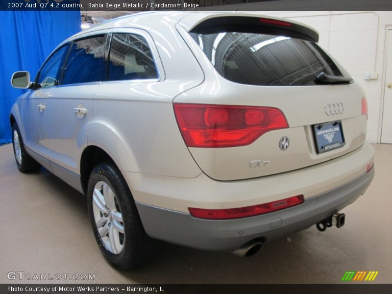 Bahia Beige Metallic / Cardamom Beige 2007 Audi Q7 4.2 quattro