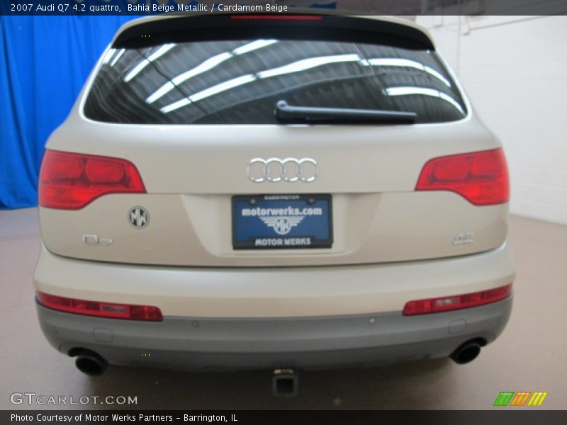 Bahia Beige Metallic / Cardamom Beige 2007 Audi Q7 4.2 quattro