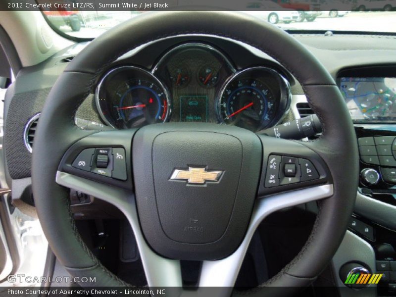 Summit White / Jet Black 2012 Chevrolet Cruze LTZ/RS
