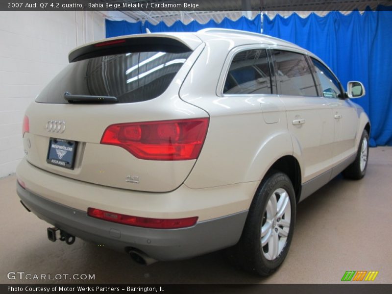 Bahia Beige Metallic / Cardamom Beige 2007 Audi Q7 4.2 quattro