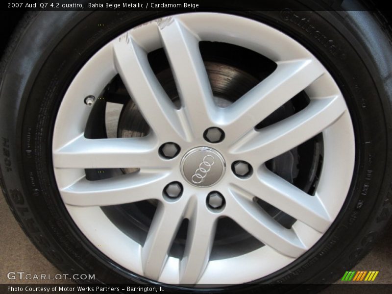 Bahia Beige Metallic / Cardamom Beige 2007 Audi Q7 4.2 quattro
