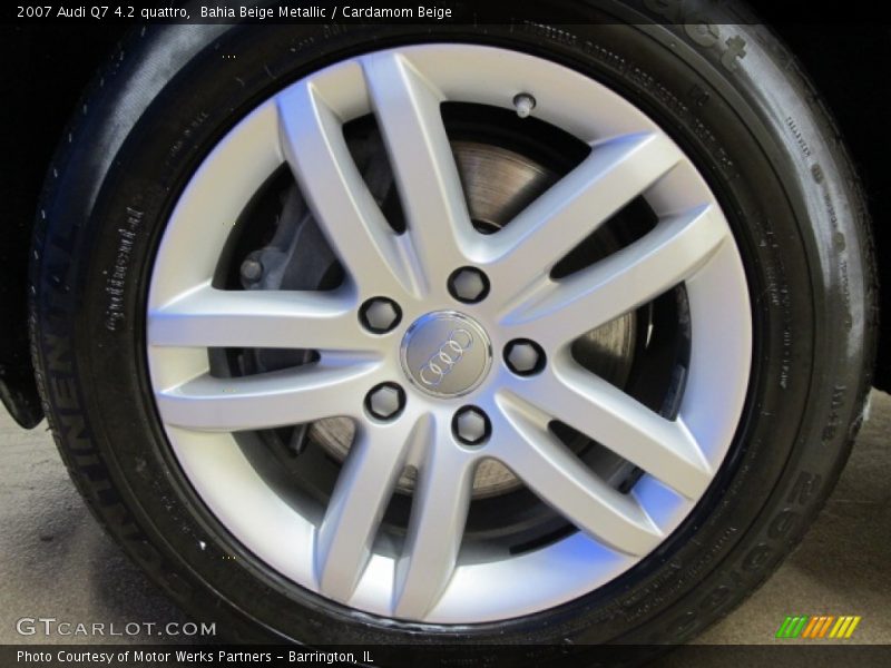 Bahia Beige Metallic / Cardamom Beige 2007 Audi Q7 4.2 quattro