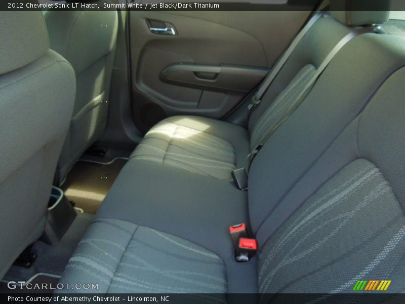 Summit White / Jet Black/Dark Titanium 2012 Chevrolet Sonic LT Hatch