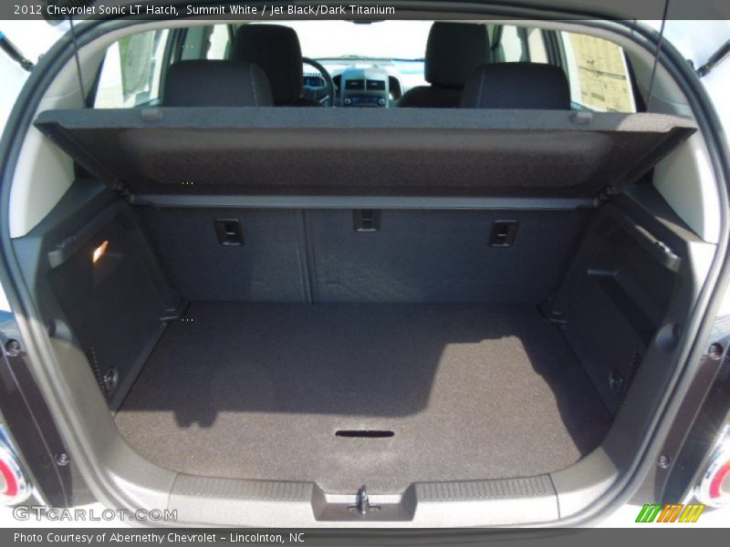 Summit White / Jet Black/Dark Titanium 2012 Chevrolet Sonic LT Hatch