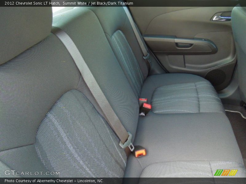Summit White / Jet Black/Dark Titanium 2012 Chevrolet Sonic LT Hatch