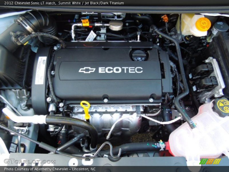 Summit White / Jet Black/Dark Titanium 2012 Chevrolet Sonic LT Hatch