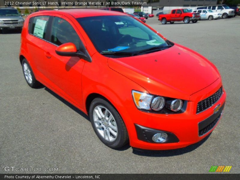 Front 3/4 View of 2012 Sonic LT Hatch