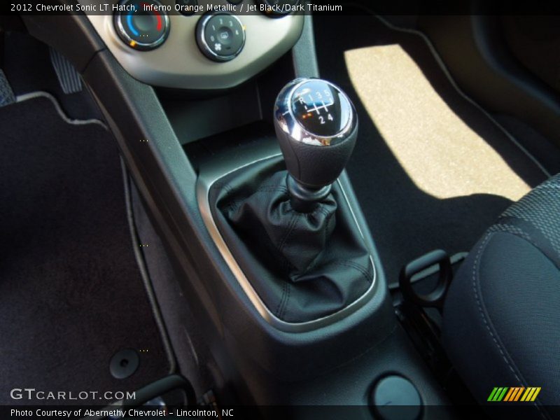  2012 Sonic LT Hatch 5 Speed Manual Shifter