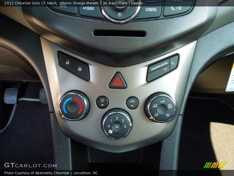 Controls of 2012 Sonic LT Hatch