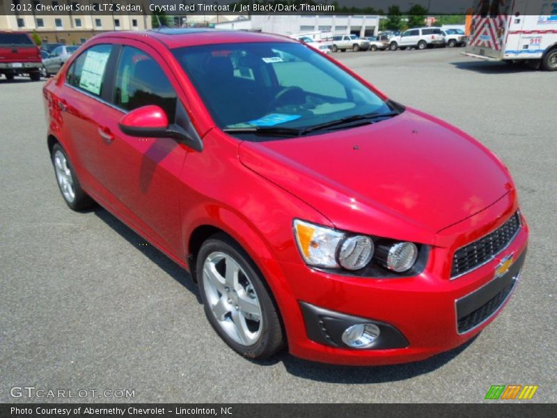 Front 3/4 View of 2012 Sonic LTZ Sedan