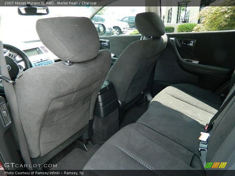 Merlot Pearl / Charcoal 2007 Nissan Murano SL AWD