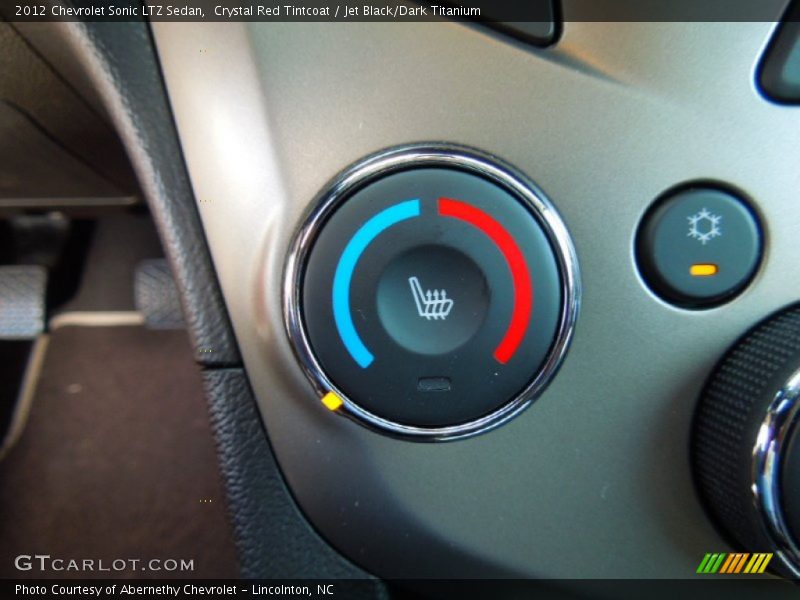 Controls of 2012 Sonic LTZ Sedan