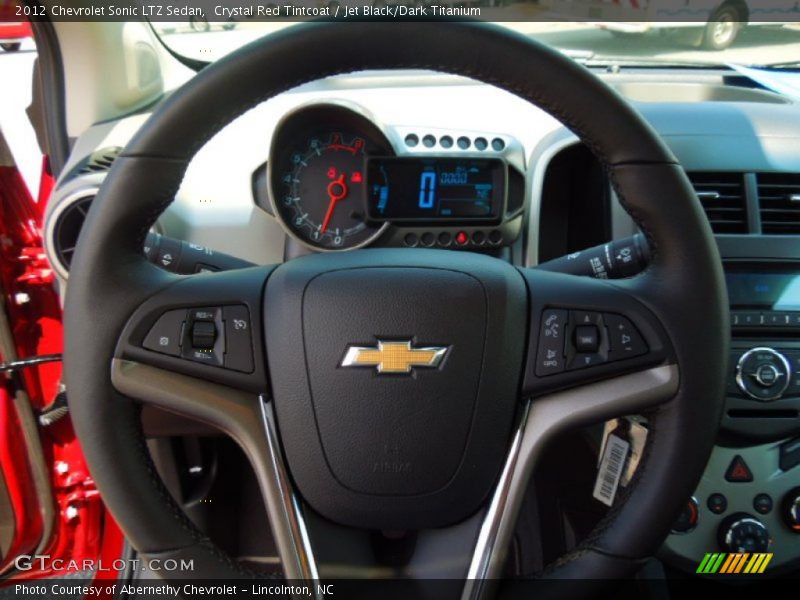  2012 Sonic LTZ Sedan Steering Wheel