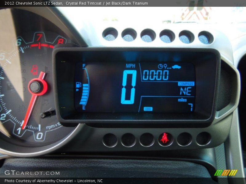  2012 Sonic LTZ Sedan LTZ Sedan Gauges