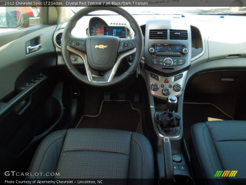 Dashboard of 2012 Sonic LTZ Sedan