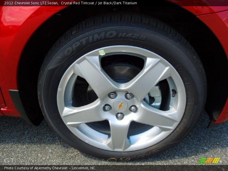  2012 Sonic LTZ Sedan Wheel