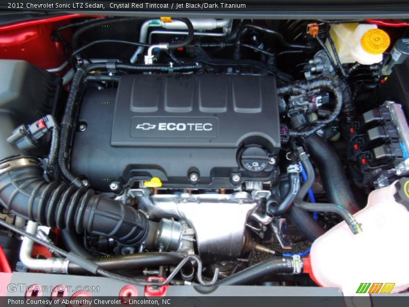  2012 Sonic LTZ Sedan Engine - 1.4 Liter DI Turbocharged DOHC 16-Valve VVT 4 Cylinder