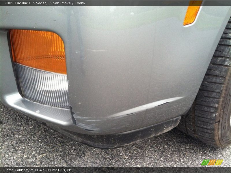 Silver Smoke / Ebony 2005 Cadillac CTS Sedan