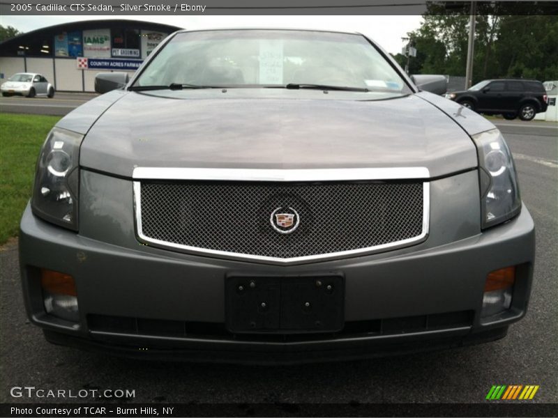 Silver Smoke / Ebony 2005 Cadillac CTS Sedan